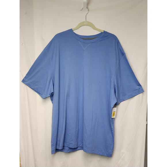 Cremieux Loungewear Blue Crewneck Stretch Short Sleeve T-Shirt 2XB - Picture 6 of 8